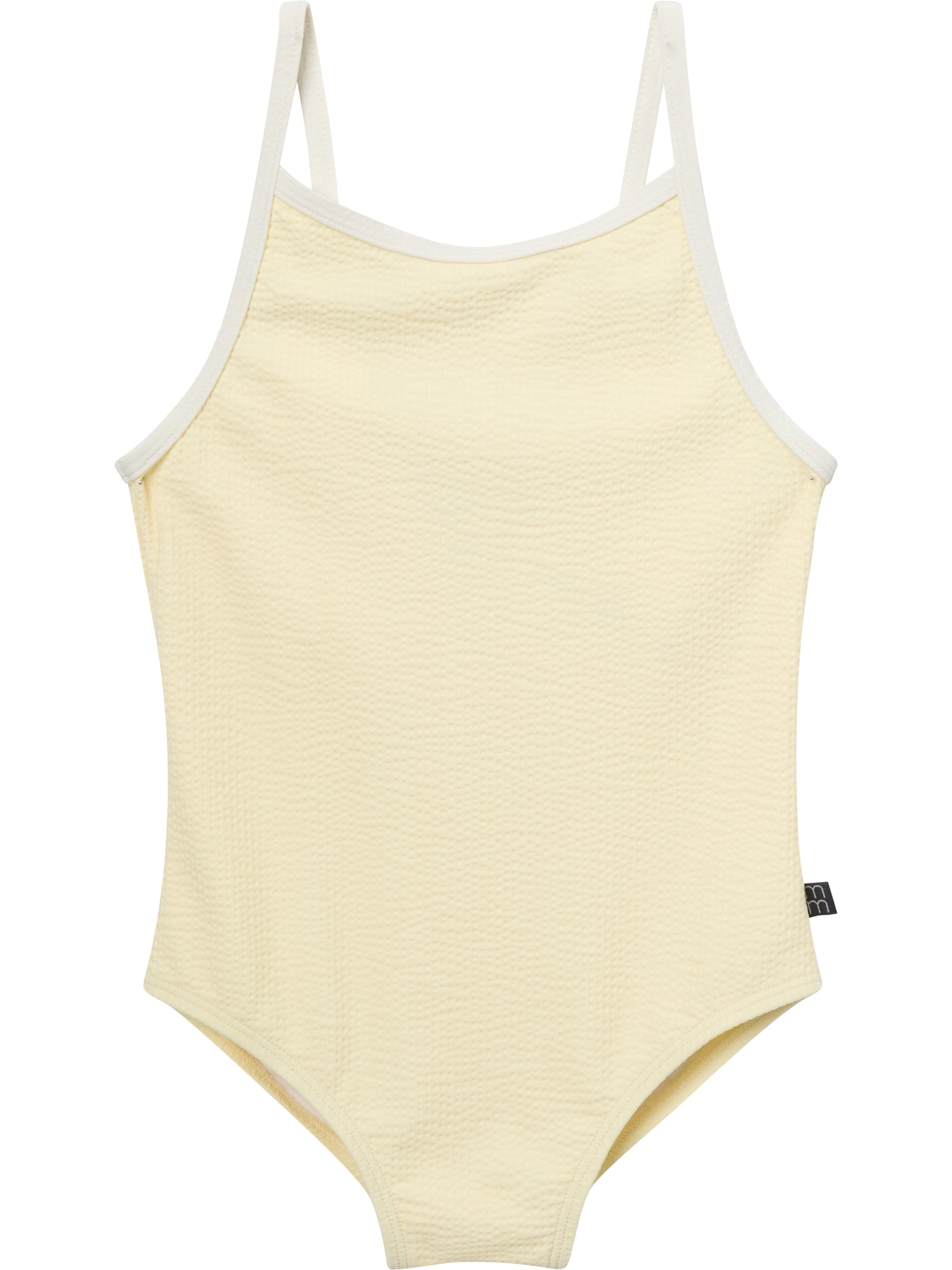 Modern Moments by Gerber Baby and Toddler Girl One-Piece Swimsuit with Bow, 0/3M-5T