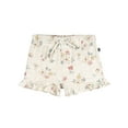 thumbnail image 1 of Modern Moments by Gerber Baby and Toddler Girl Organic Shorts with Ruffle Trim, Sizes 0/3 Months - 5T, 1 of 6