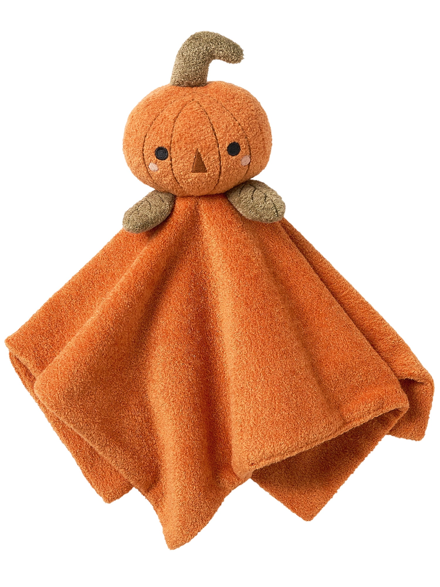 Modern Moments by Gerber Baby and Toddler Halloween Security Blanket, Pumpkin