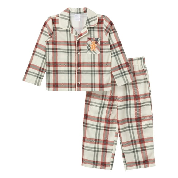 Modern Moments by Gerber Christmas Coat Set Pajama, 2-Piece, Sizes 12 Months - 5T