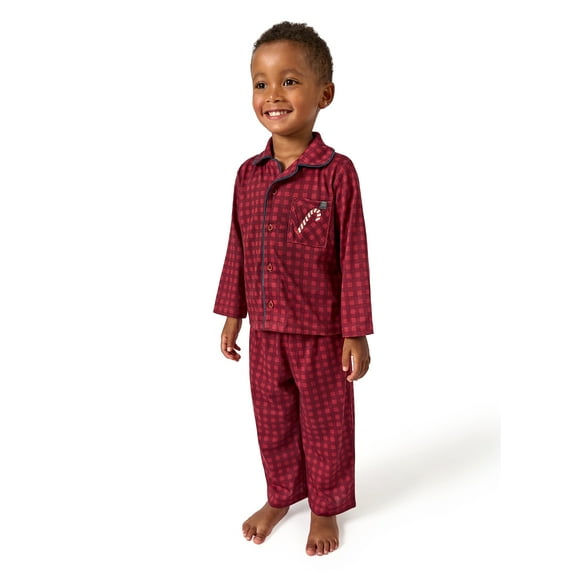 Modern Moments by Gerber Christmas Coat Set Pajama, 2-Piece, Sizes 12 Months - 5T