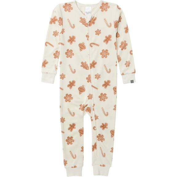 Modern Moments by Gerber Christmas One-Piece Pajama, Sizes 12 Months - 5T