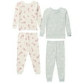 thumbnail image 1 of Modern Moments by Gerber Christmas Pajamas, 4-Piece, Sizes 12 Months - 5T, 1 of 23