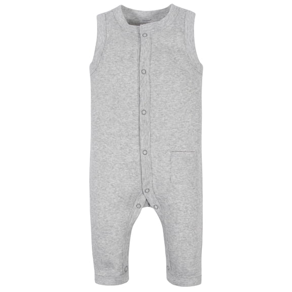 Modern Moments by Gerber Crew Neck Sleeveless Romper (Infant), 1 Count, 1 Pack