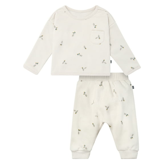 Modern Moments by Gerber Gender Neutral 2-Piece Outfit Sets, Sizes 0/3 Months - 24 Months