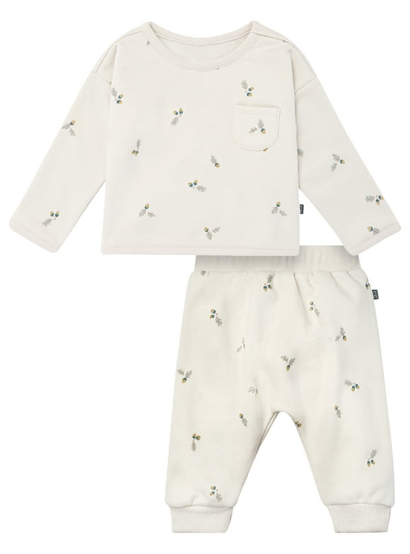 by Gerber Gender Neutral 2-Piece Outfit Sets, Sizes 0/3 Months - 24 Months
