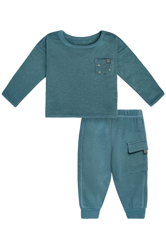 by Gerber Gender Neutral 2-Piece Outfit Sets, Sizes 0/3 Months - 24 Months