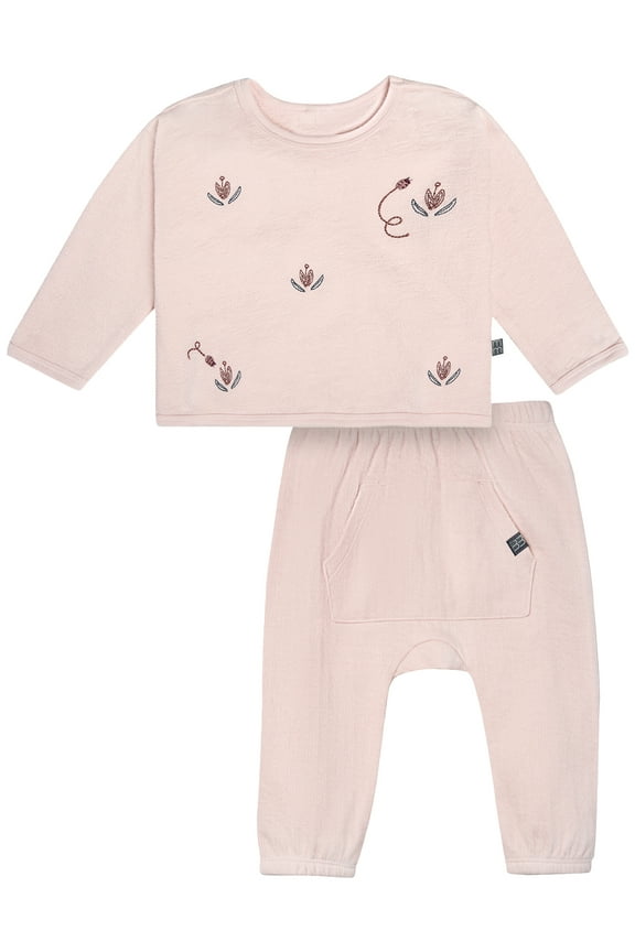 by Gerber Gender Neutral 2-Piece Outfit Sets, Sizes 0/3 Months - 24 Months