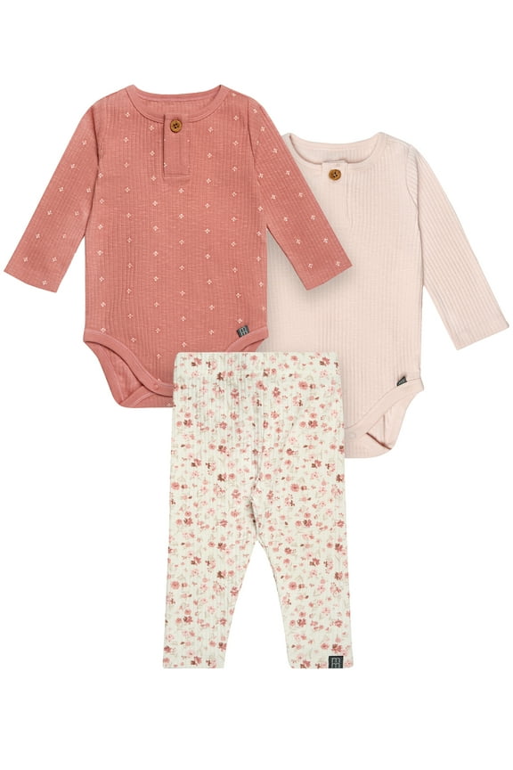by Gerber Gender Neutral 3-Piece Outfit Set, Sizes 0/3 Months - 24 Months