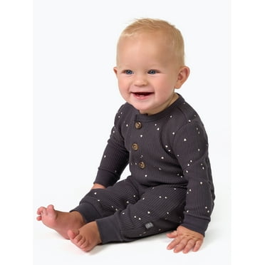 Modern Moments by Gerber Gender Neutral Romper, Sizes 0/3 Months -24 Months