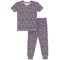 thumbnail image 1 of Modern Moments by Gerber Gender Neutral Viscose Short Sleeve Pajama Set, 2-Piece, Sizes 12 Months - 5T, 1 of 9
