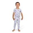 thumbnail image 1 of Modern Moments by Gerber Gender Neutral Viscose Short Sleeve Pajama Set, 2-Piece, Sizes 12 Months - 5T, 1 of 11