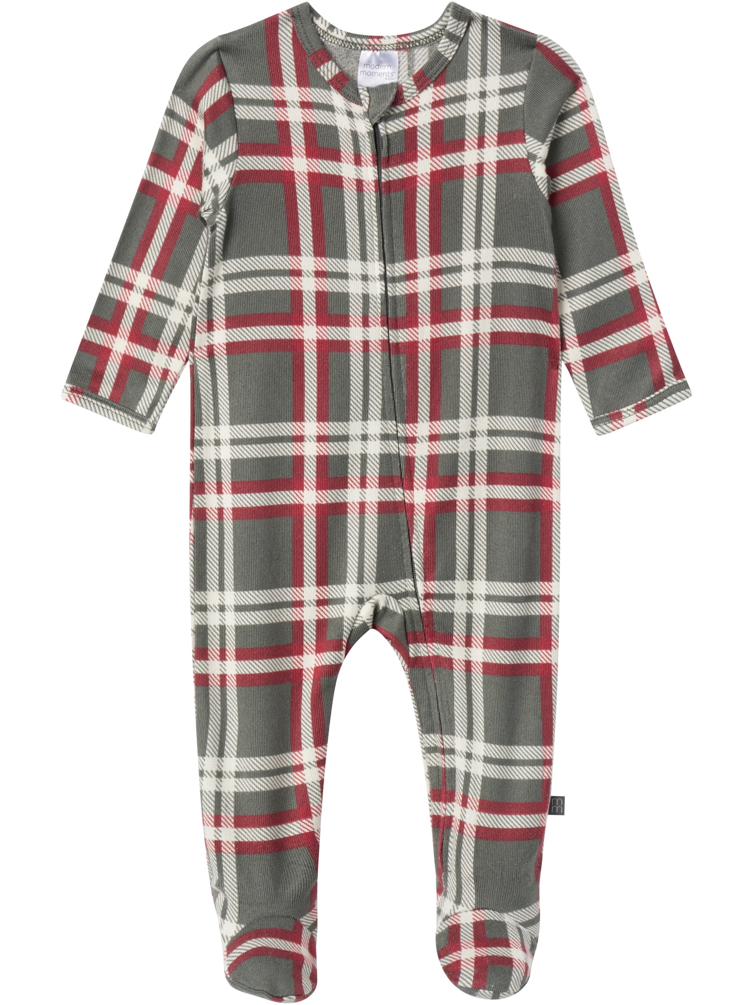 Modern Moments by Gerber Gender Neutral Sleep ´N Play Christmas Pajamas, Sizes Newborn - 6/9 Months