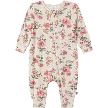 Modern Moments by Gerber Gender Neutral Super Soft Coverall, Sizes Newborn - 12 Months
