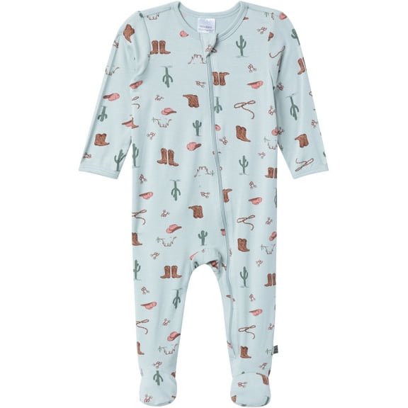 Modern Moments by Gerber Gender Neutral Super Soft Viscose Sleep 'N Play, Sizes Newborn - 6/9 Months