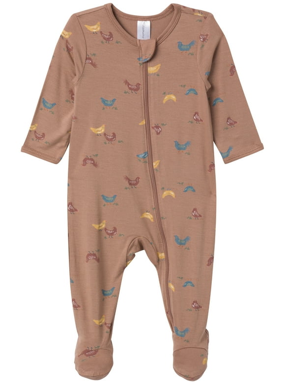 by Gerber Gender Neutral Super Soft Viscose Sleep 'N Play, Sizes Newborn - 6/9 Months