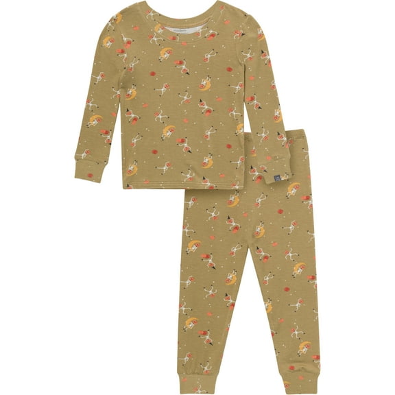 Modern Moments by Gerber Toddler and Kid Neutral Tight Fitting Halloween Pajama Set, 2-Piece, Sizes 12 Months - 12 Kids