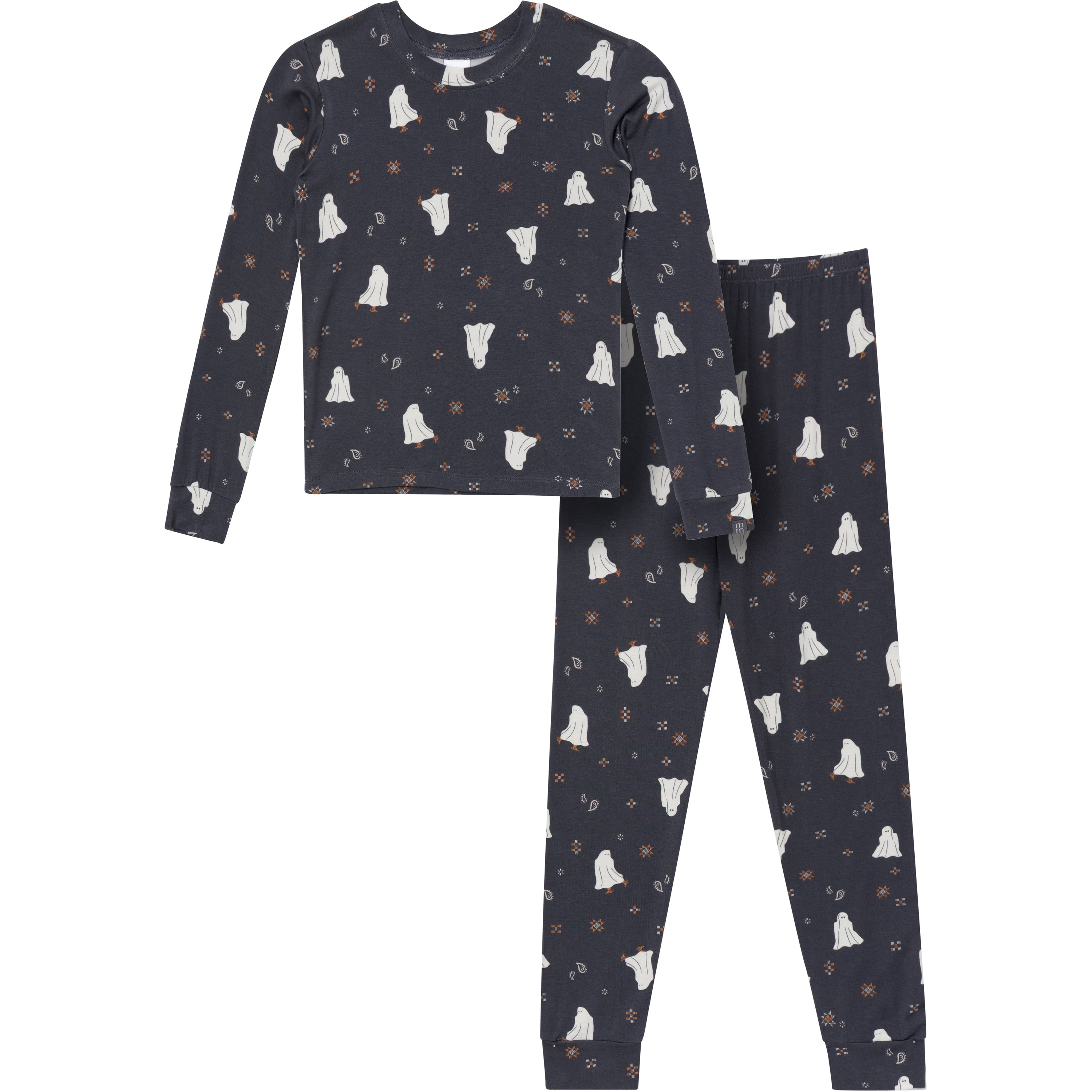 Modern Moments by Gerber Neutral Long Sleeve Halloween Pajama Set, 2-Piece, Sizes 6 - 12 Kids