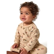 Modern Moments by Gerber Neutral Slouch Romper, Sizes 0/3 Months - 24 Months