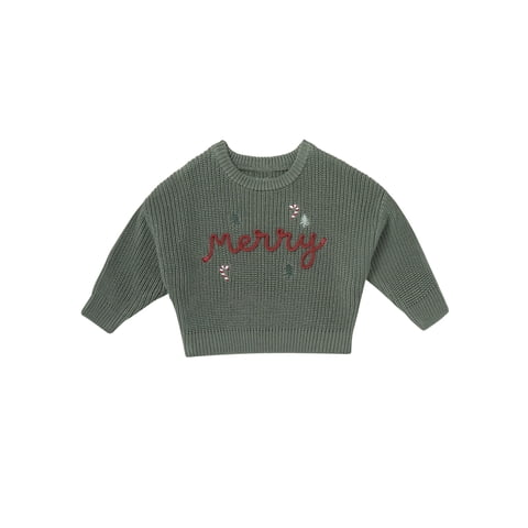 by Gerber Sibling Matching Sweater, Sizes 0-24 Months