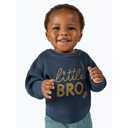 Modern Moments by Gerber Sibling Matching Sweater, Sizes 0/3 Months - 24 Months