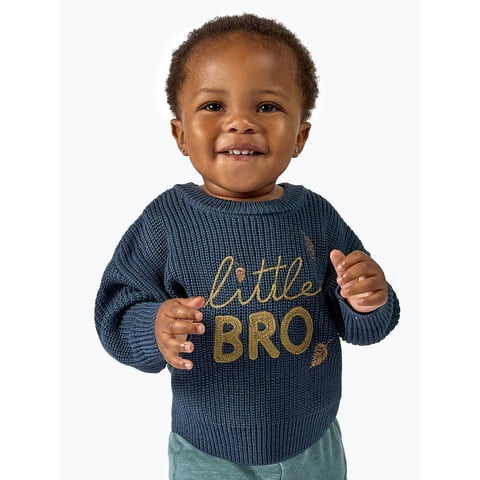 Modern Moments by Gerber Sibling Matching Sweater, Sizes 0/3 Months - 24 Months