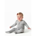 thumbnail image 1 of Modern Moments by Gerber Super Soft Baby Unisex Sleep 'n Play Footed Pajamas, Sizes Preemie-6/9M, 1 of 9