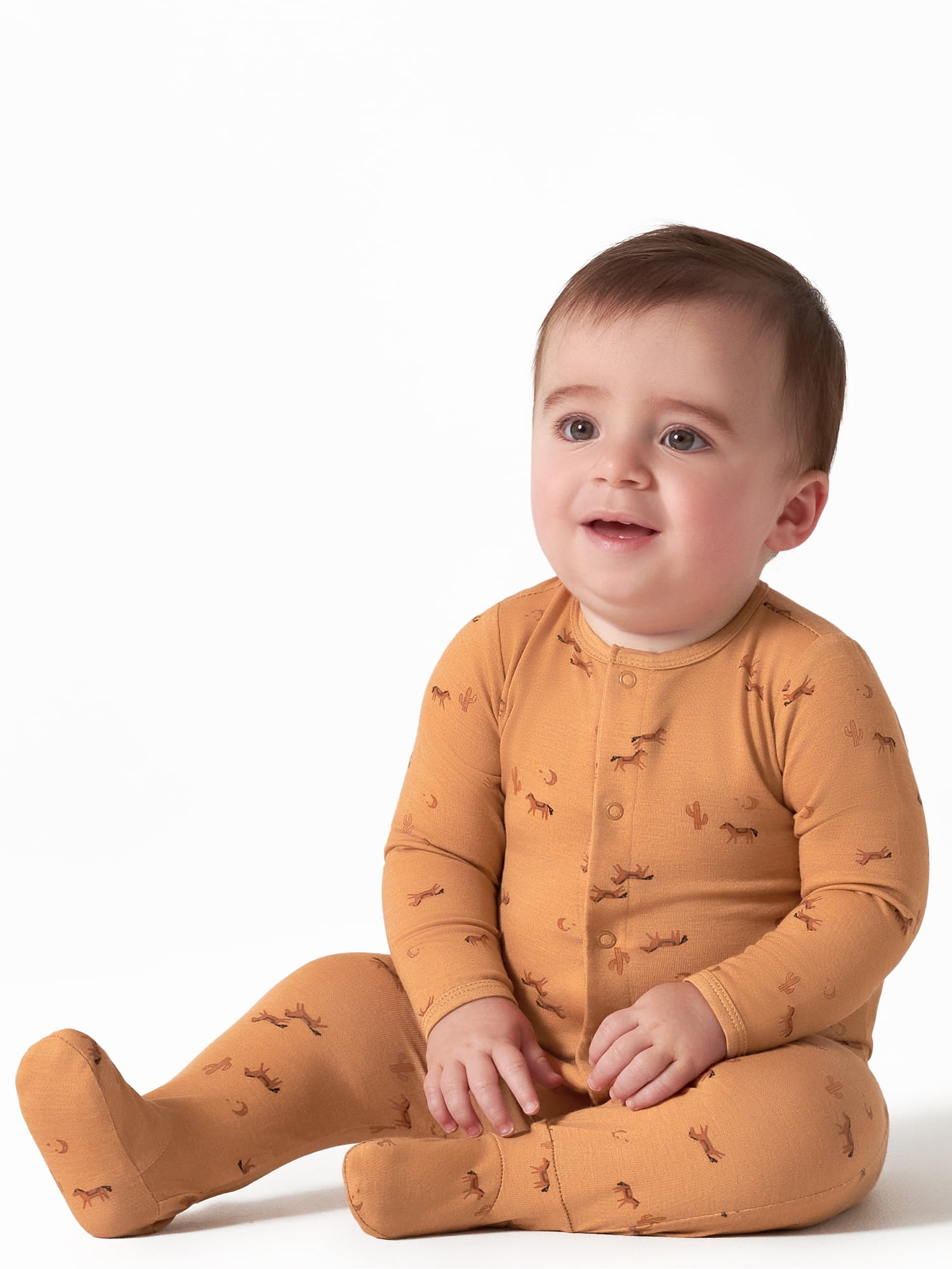 Modern Moments by Gerber Super Soft Baby Unisex Sleep 'n Play Footed