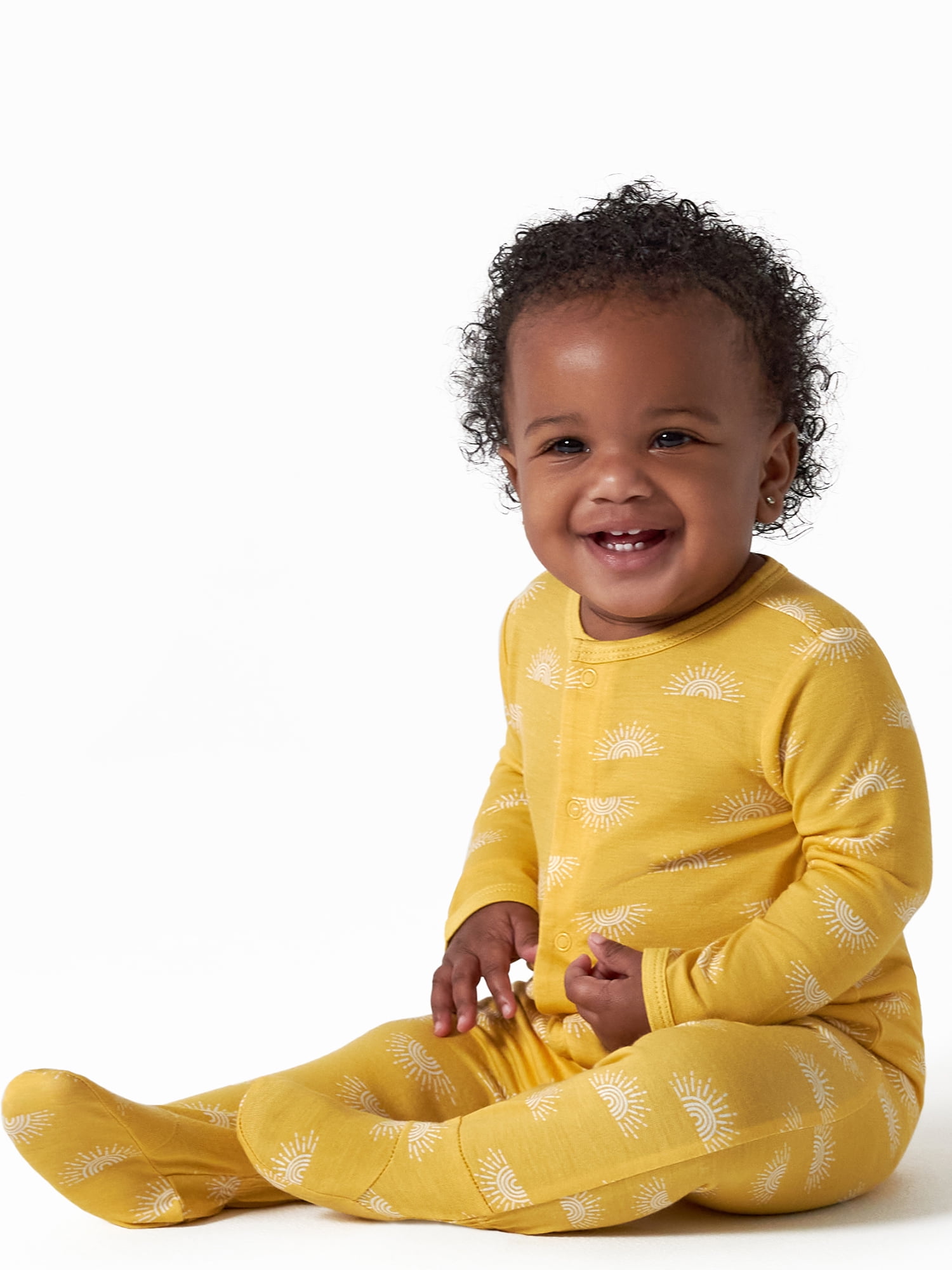 Modern Moments by Gerber Super Soft Baby Unisex Sleep 'n Play Footed
