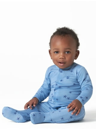 Baby pajamas with clearance mittens