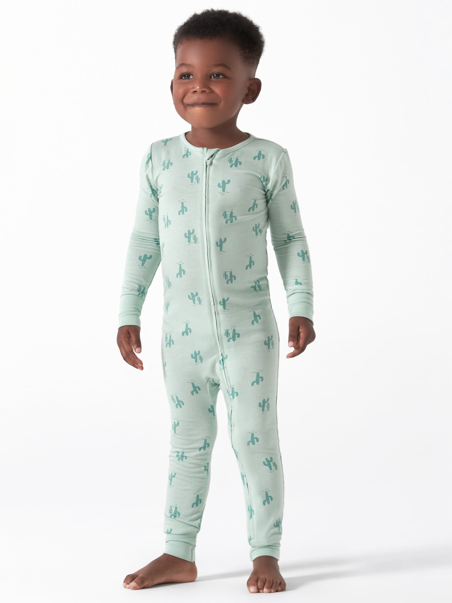 Modern Moments by Gerber Super Soft Baby and Toddler Unisex Snug Fit  Coverall Pajamas, Sizes 12M-5T