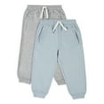 thumbnail image 1 of Modern Moments by Gerber Toddler Boy French Terry Jogger Pants, 2-Pack, 12M-5T, 1 of 11