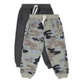 thumbnail image 1 of Modern Moments by Gerber Toddler Boy French Terry Jogger Pants, 2-Pack, 12M-5T, 1 of 11