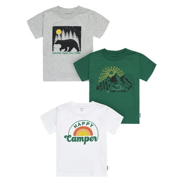 Gerber Toddler Boy Graphic T-Shirts, 3-Pack, Sizes 2T-5T