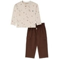 thumbnail image 1 of Modern Moments by Gerber Toddler Boy Henley Tee and Cargo Pant Set, Sizes 12M-5T, 1 of 7