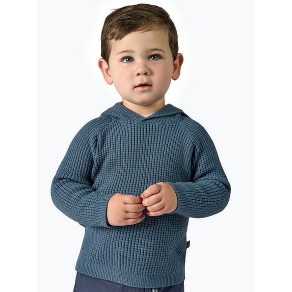 Modern Moments by Gerber Toddler Boy Hooded Sweater Knit, Sizes 12M-5T