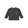 thumbnail image 1 of Modern Moments by Gerber Toddler Boy Organic Drop Shoulder Tee With Oversized Pocket, Sizes 12 Months - 5T, 1 of 7