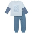 thumbnail image 1 of Modern Moments by Gerber Toddler Boy Organic Graphic Tee and Pant Outfit Set, Sizes 12 Months - 5T, 1 of 11