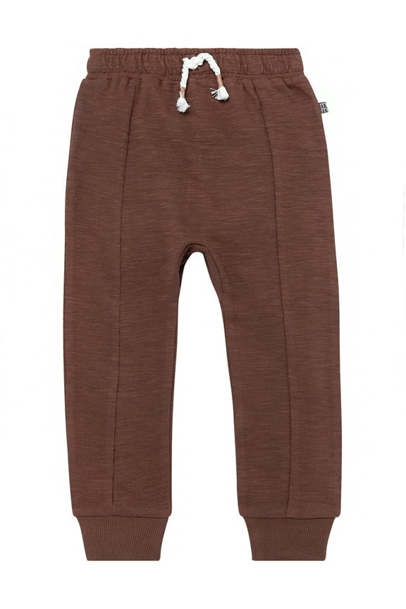 by Gerber Toddler Boy Organic Harem Jogger With Pintucks, Sizes 12 Months - 5T