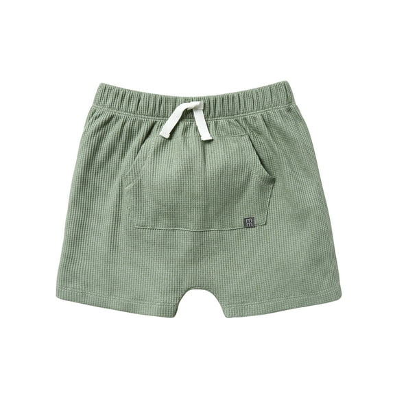 Modern Moments by Gerber Toddler Boy Organic Harem Shorts With Kanga Pocket, Sizes 12M-5T