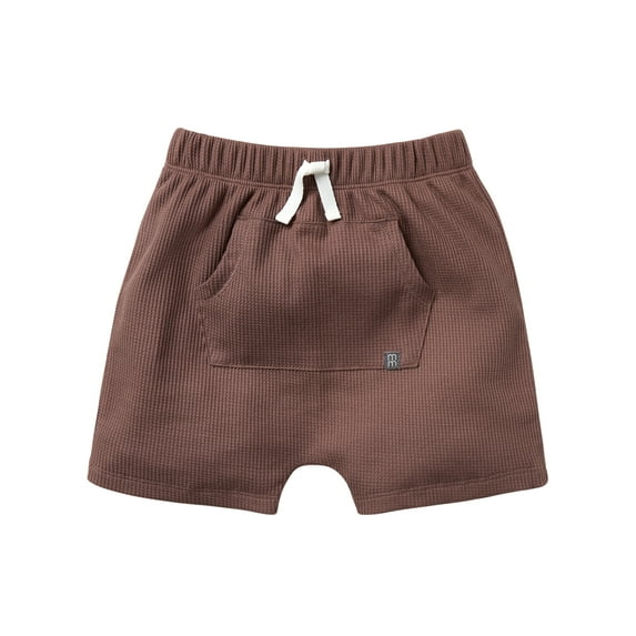 Modern Moments by Gerber Toddler Boy Organic Harem Shorts With Kanga Pocket, Sizes 12M-5T