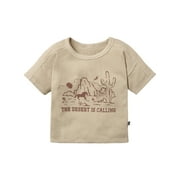 MODERN MOMENTS by Gerber Toddler Boy Organic Short Sleeve T-Shirt, Sizes 12M-5T