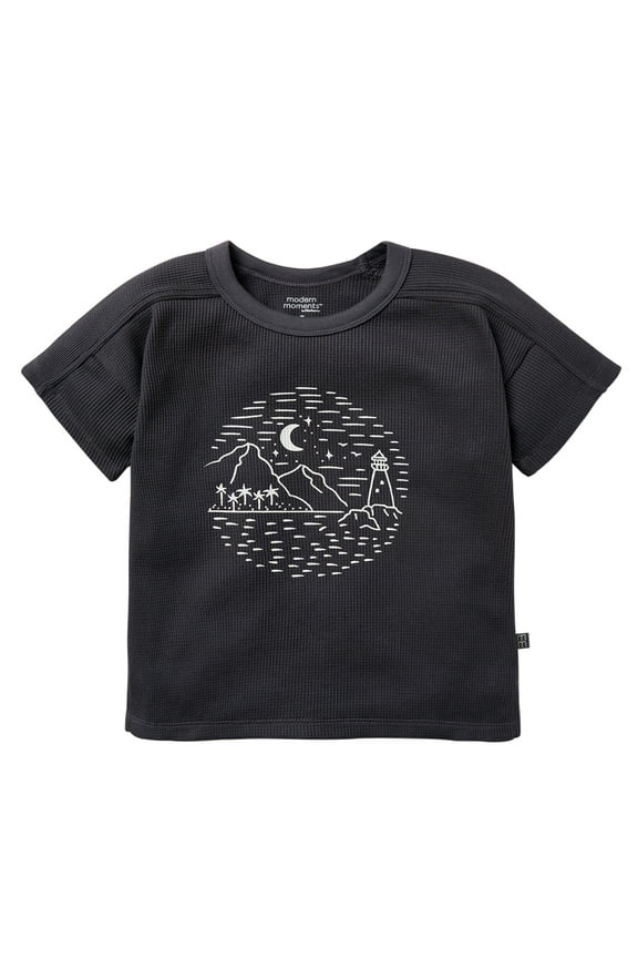 by Gerber Toddler Boy Organic Short Sleeve T-Shirt, Sizes 12M-5T