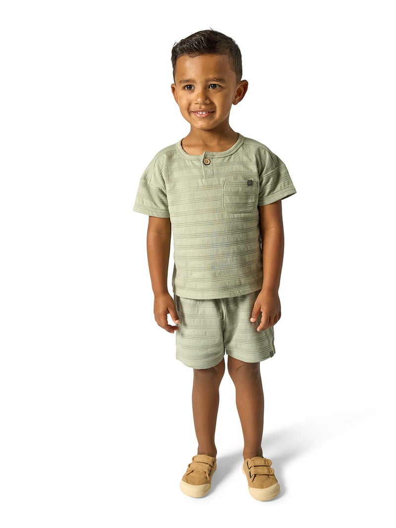Set Maglietta E Pantaloncini Modern Moment Gerber - Abbigliamento Bambini E Ragazzi Stile Boutique