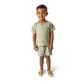 thumbnail image 1 of Modern Moments by Gerber Toddler Boy Oversized Textured Shirt and Short Outfit Set, 2-Piece, 12 Months - 5T, 1 of 11