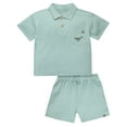 thumbnail image 1 of Modern Moments by Gerber Toddler Boy Polo Shirt and Short Outfitt Set, 2-Piece, 12M- 5T, 1 of 9
