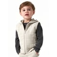 thumbnail image 1 of Modern Moments by Gerber Toddler Boy Quilted Hooded Zip Vest, Sizes 12M-5T, 1 of 6