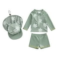 thumbnail image 1 of Modern Moments by Gerber Toddler Boy Rashguard and Swim Trunks, Two-Piece Set, 12M-5T, 1 of 9