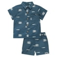 thumbnail image 1 of Modern Moments by Gerber Toddler Boy Resort Shirt and Short Outfit Set, 2-Piece, 12 Months - 5T, 1 of 9