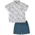 thumbnail image 1 of Modern Moments by Gerber Toddler Boy Resort Shirt and Short Outfit Set, 2-Piece, 12 Months - 5T, 1 of 9